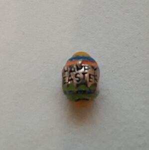 Easter egg charm 925 silver